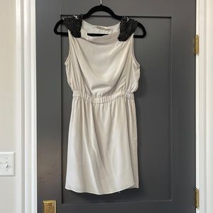 MM Couture Silk Grey Dress